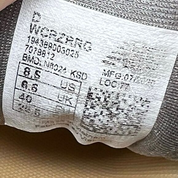 New Balance Fresh Foam Cruz Gray - WCRUZOG Women's Size 8.5 Gray White - Picture 7 of 7